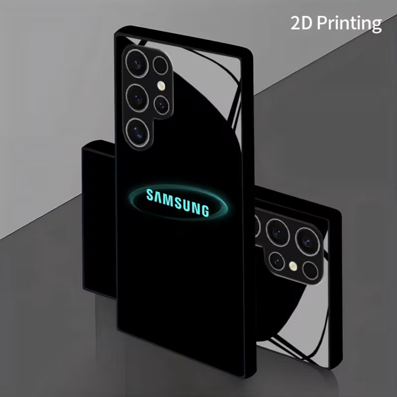 Galaxy S Series – Neon Glow Logo Case