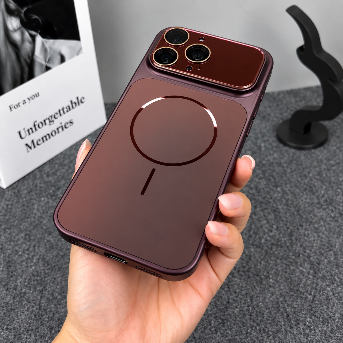 Burgundy Eclipse Case