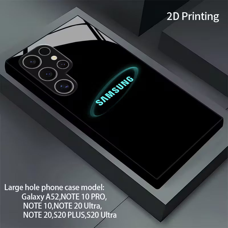 Galaxy S Series – Neon Glow Logo Case
