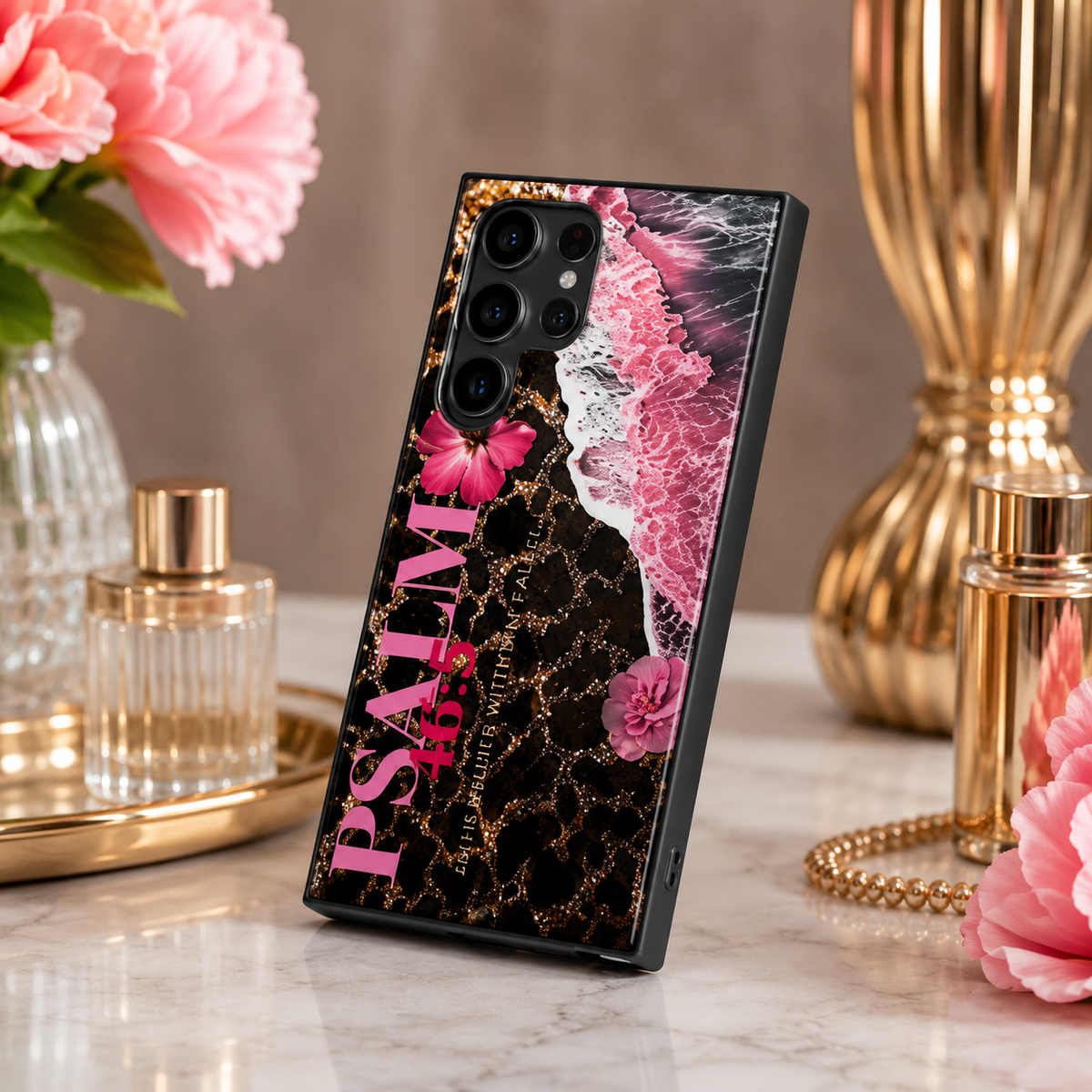 Galaxy - Divine Bloom Leopard Case