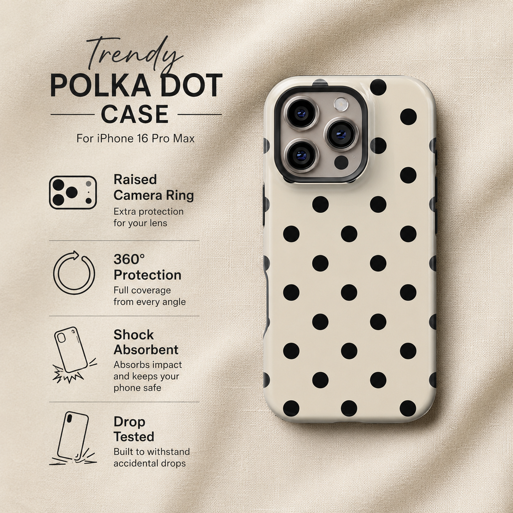 Trendy Polka Dot Case