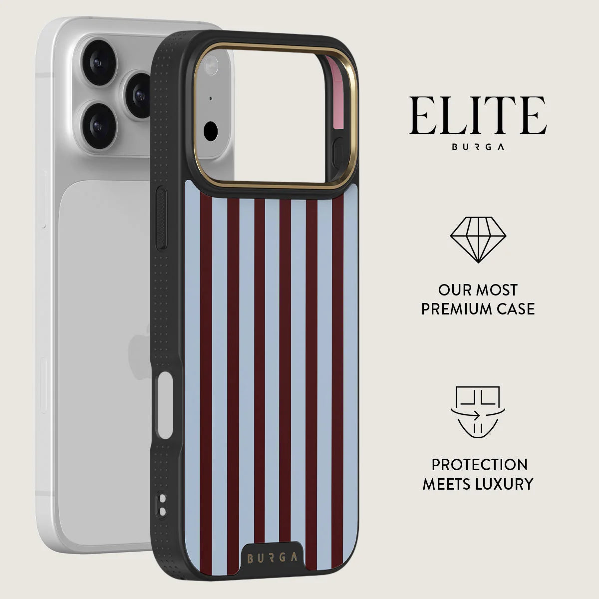 Noir Stripe Case