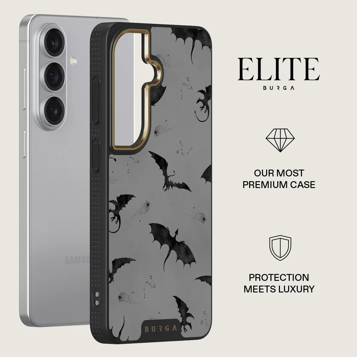 Galaxy S Series - LayerOn Luxury Draco Case