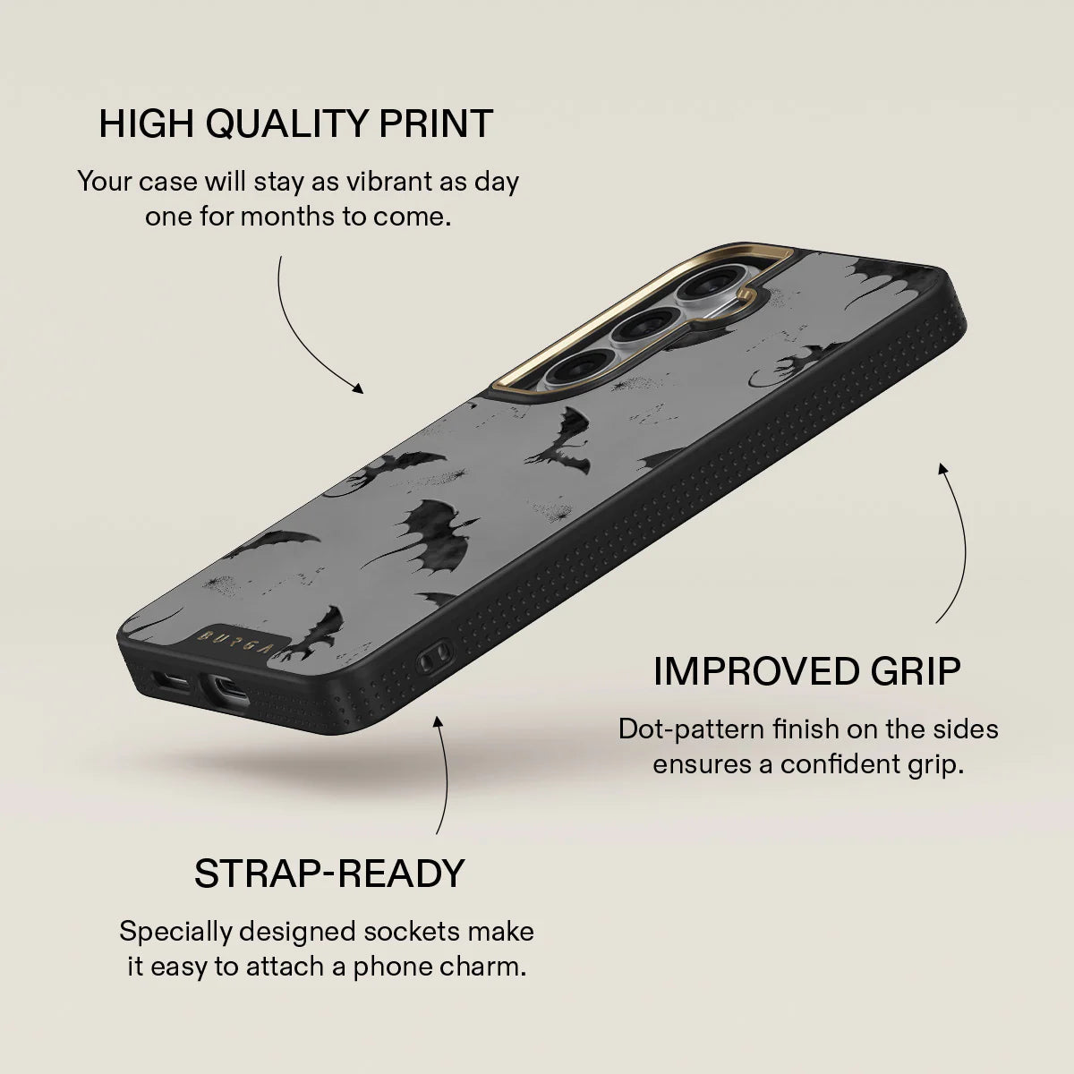 Galaxy S Series - LayerOn Luxury Draco Case