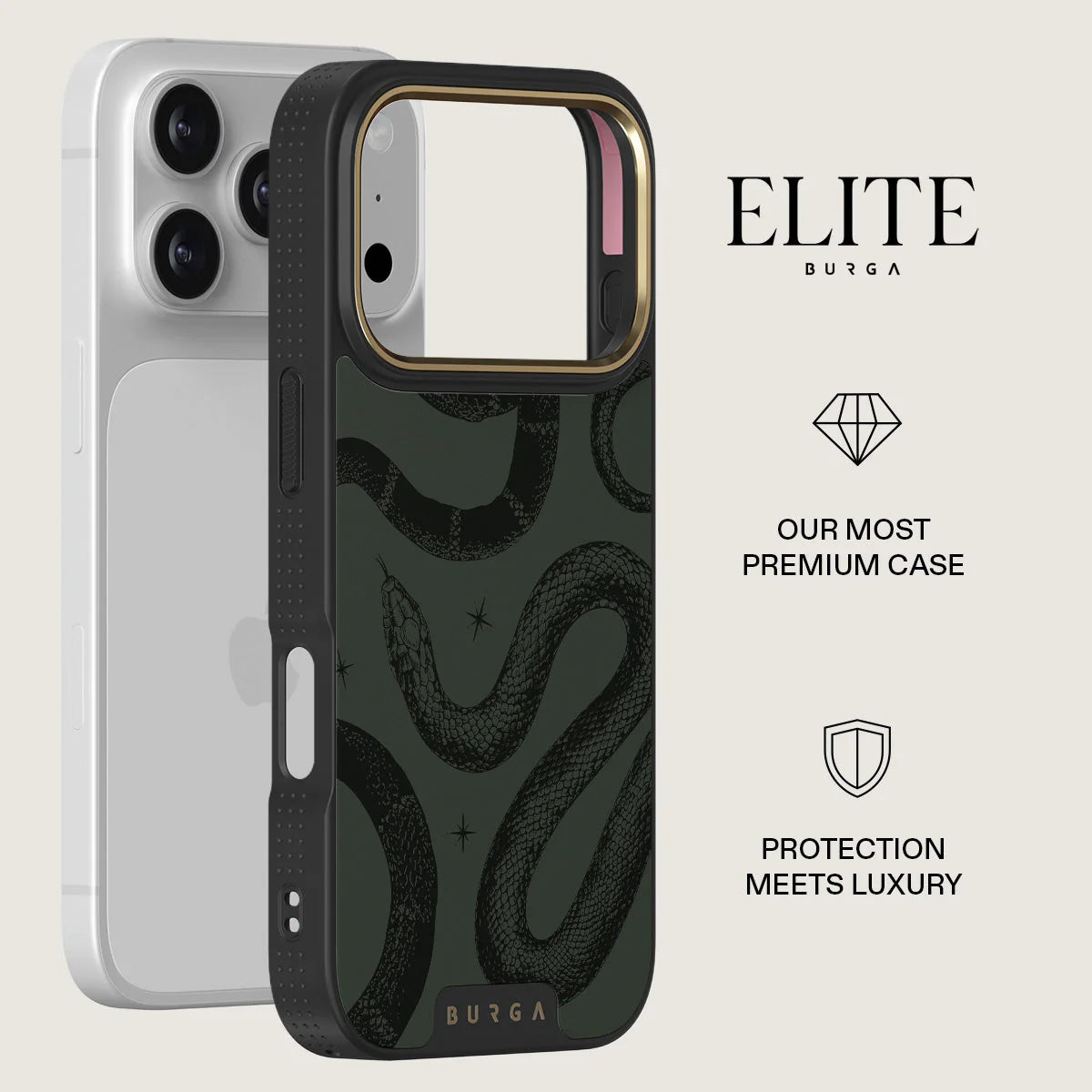 Snake Texture Premium Case