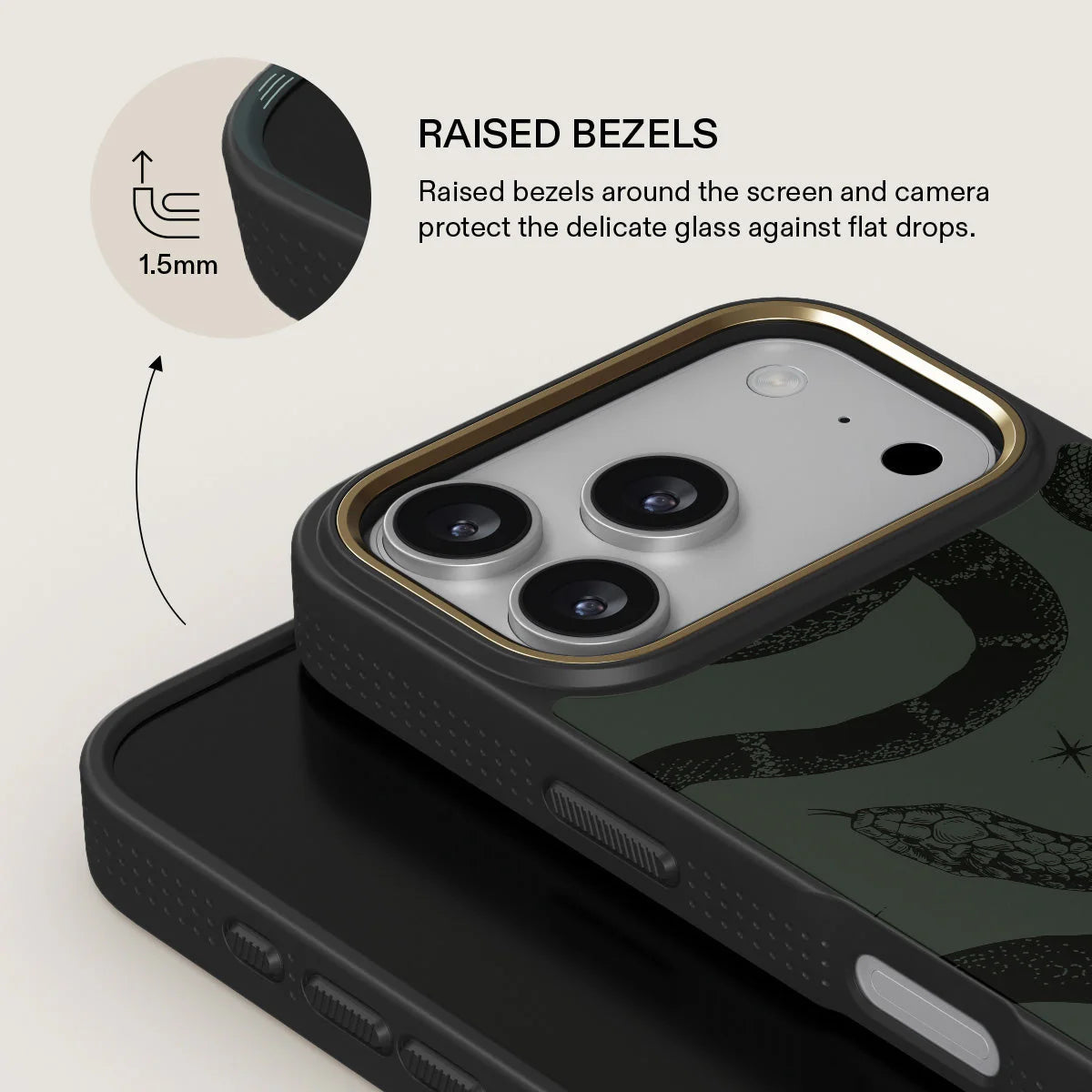 Snake Texture Premium Case