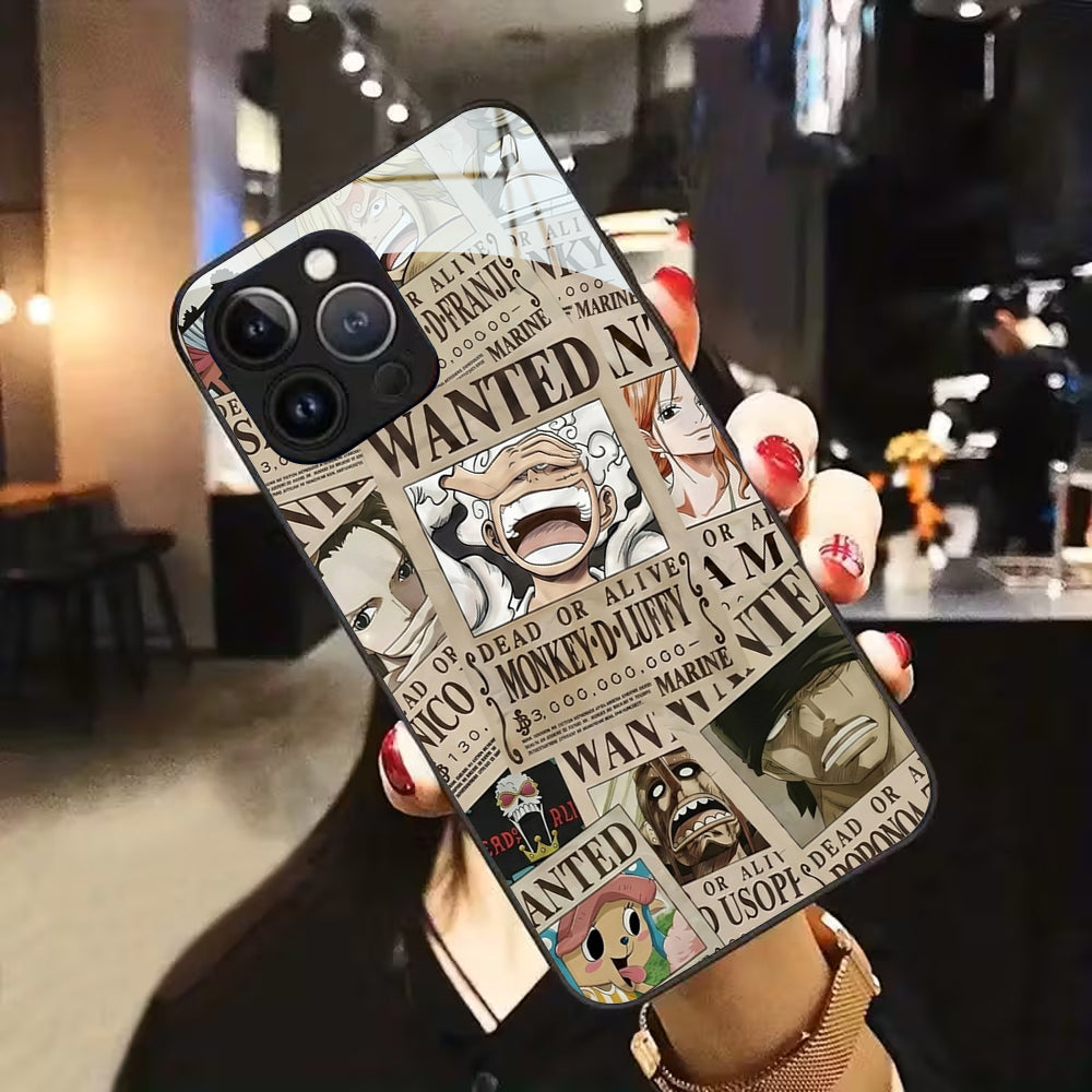 Wanted One Piece Luffy Case