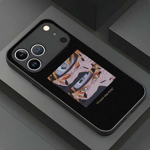 Anime Naruto Never Stop Trying Phone Case