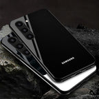 Galaxy S Series - Classic Grid Matte Black Case