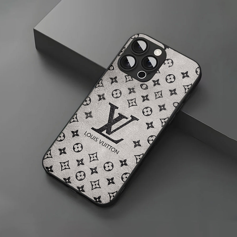 Luxury LV Pattern Gray Case