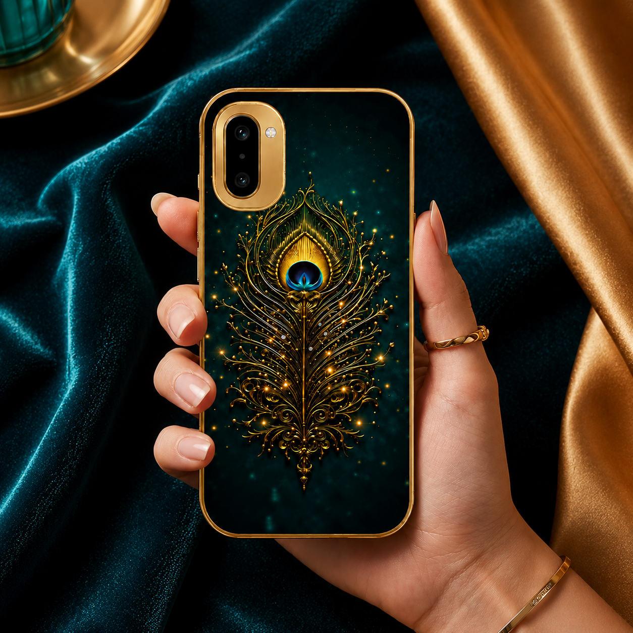 OnePlus Series - Golden MorPankh Case