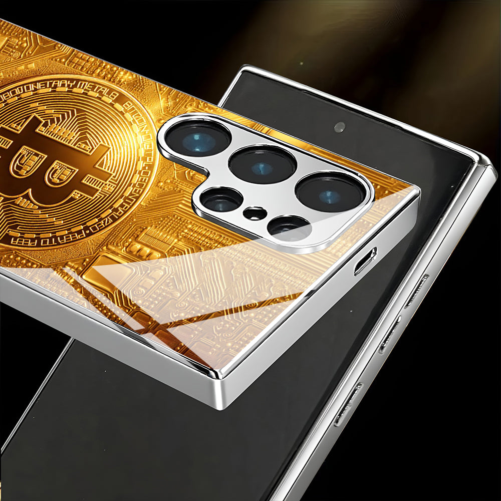 Galaxy S Series - Vintage Bitcoin Case