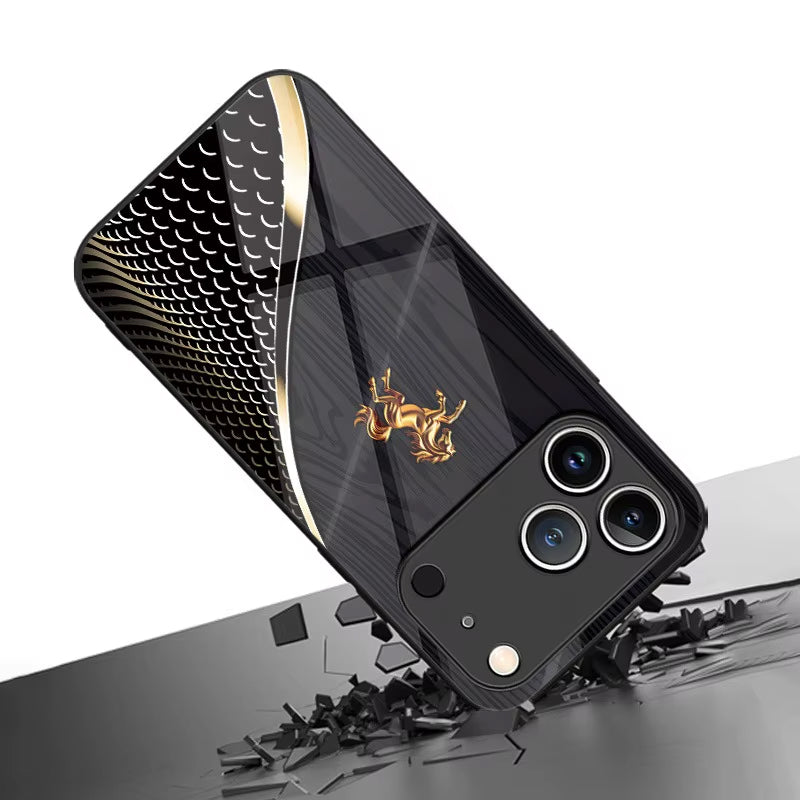 Luxury Gold Stallion Case