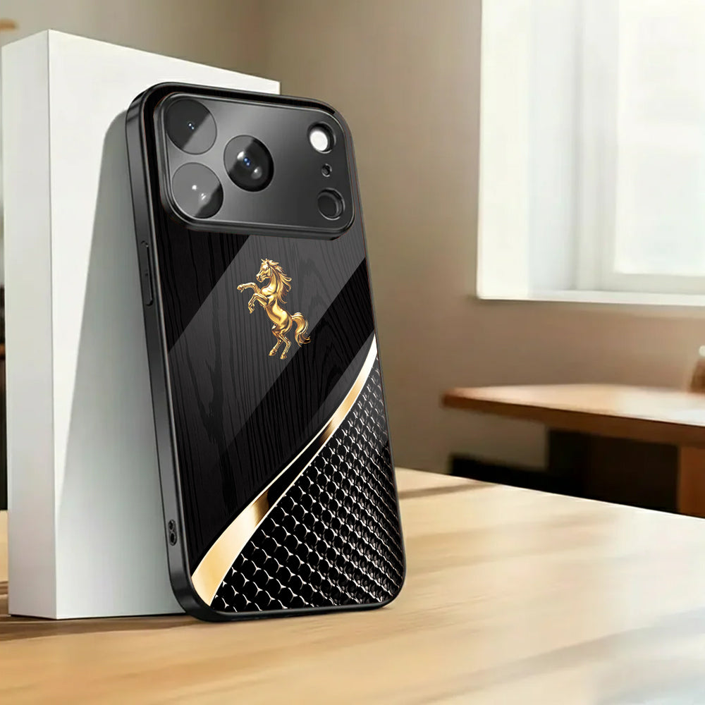 Luxury Gold Stallion Case