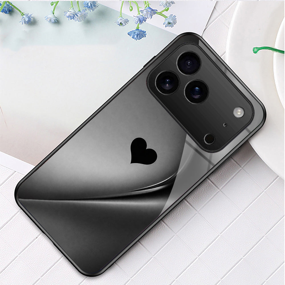 Midnight Black Heart Case