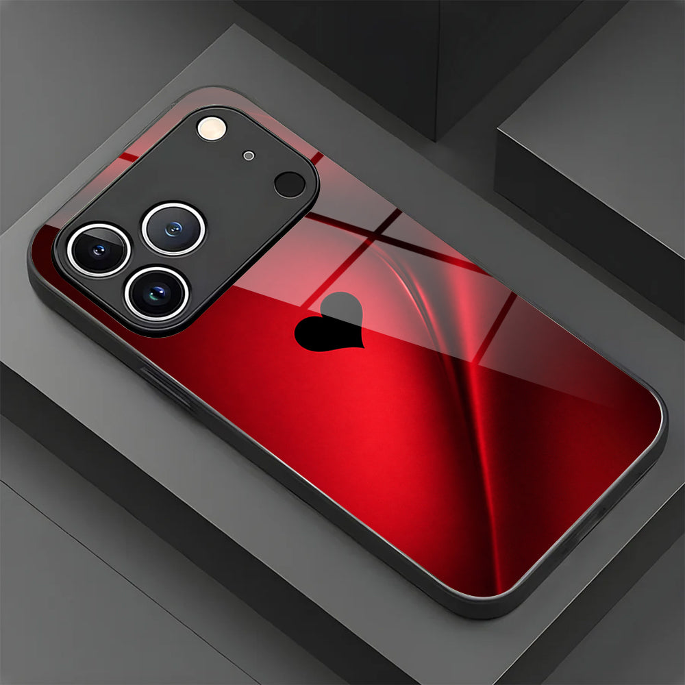 Midnight Black Heart Case