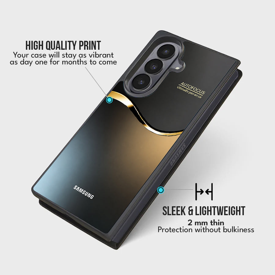 Galaxy Z Fold Series -  Midnight Auric Glow Case
