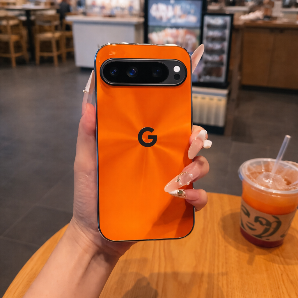 Google Pixel - Luxury Plating Glass Case