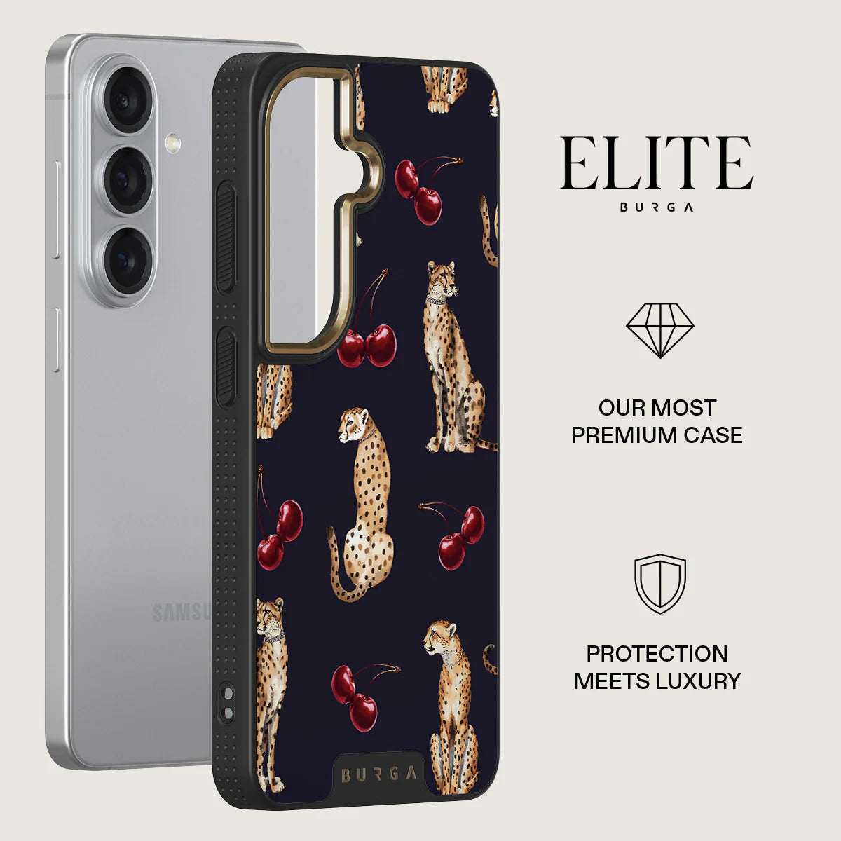Galaxy S Series - LayerOn Luxury Cougar Case