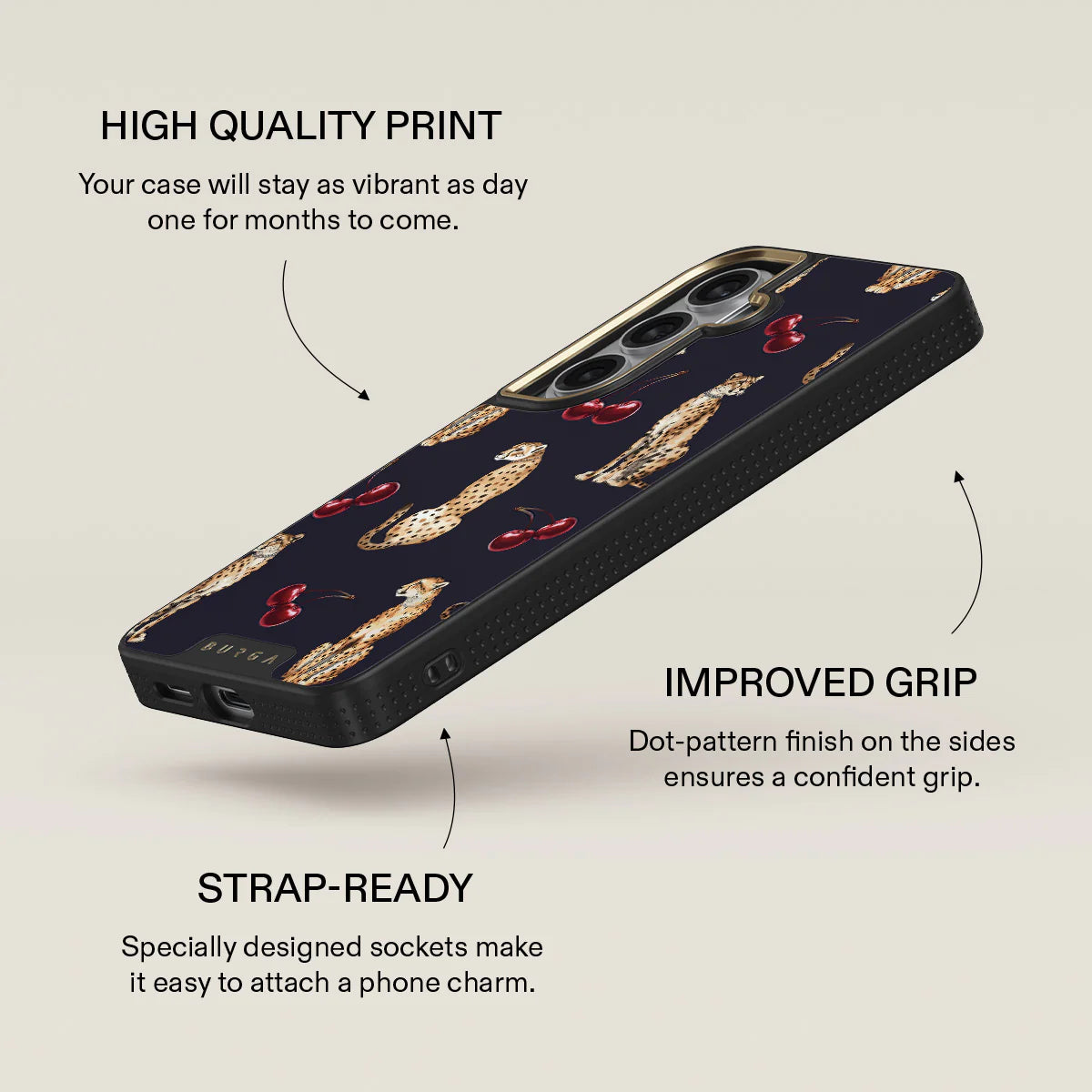 Galaxy S Series - LayerOn Luxury Cougar Case