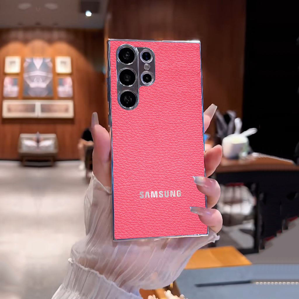 Galaxy S Series -  Pink Aura Luxe Case
