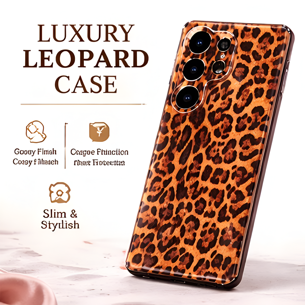 Galaxy S Series -  Trendy Leopard Case