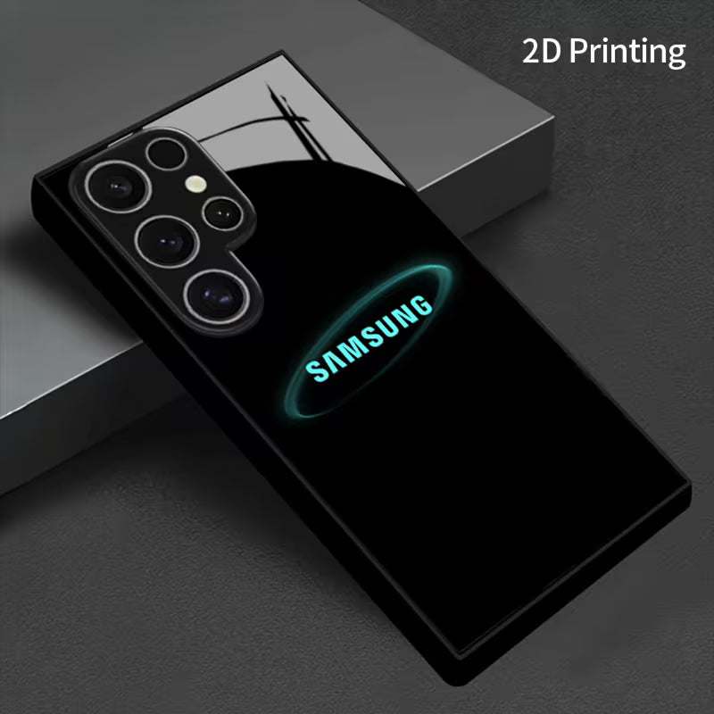 Galaxy S Series – Neon Glow Logo Case