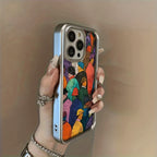 Crowd Canvas Oil Painting Case