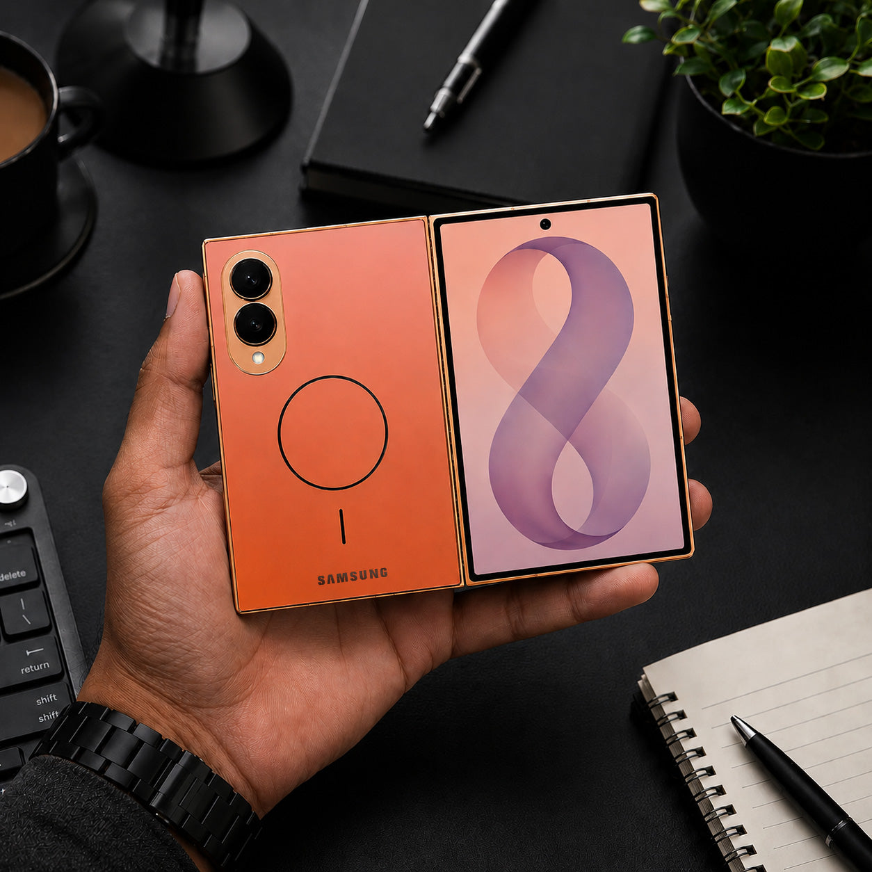 Galaxy Series - Amber Aura Case
