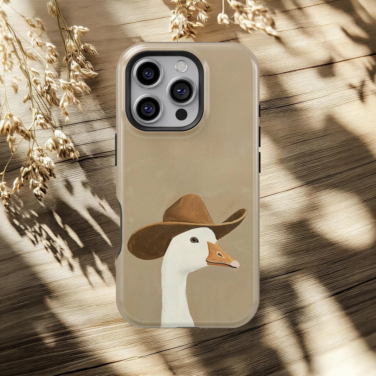 Cowboy Goose Case