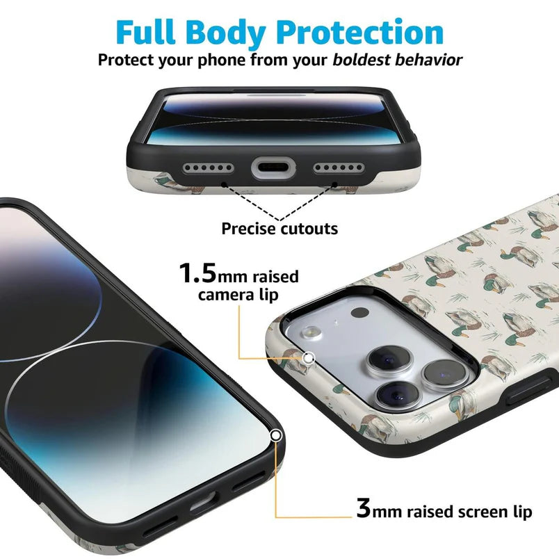 LayerOn - Countryside Duck Pattern Case